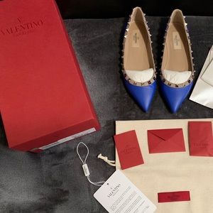 Authentic Valentino Ballet Flats Size 6